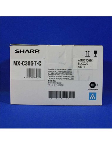 TONER CIANO PER MX-C250F / MX-C300W MXC30GTC