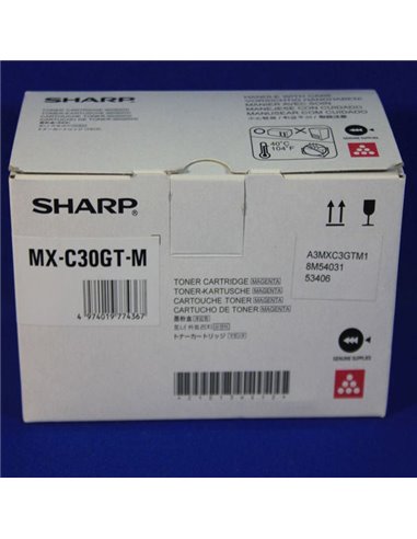 TONER MAGENTA PER MX-C250F / MX-C300W MXC30GTM SHARP TONER FOTOCOPIATORI