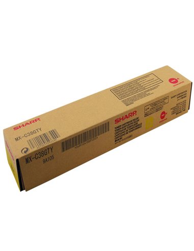 TONER GIALLO MX-C310 MX-C311 MX-C380 MX-C381 MXC38GTY