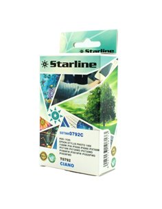CARTUCCIA INK CIANO PER PRINT C/EPSON T0792 JNEP0792C STARLINE INKJET COMPATIBILI
