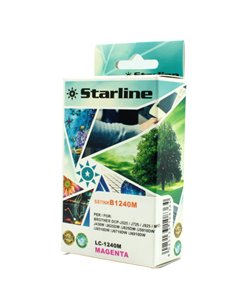 CARTUCCIA INK MAGENTA PER PRINT C/BROTHER LC 1240 JNBR1240M STARLINE INKJET COMPATIBILI