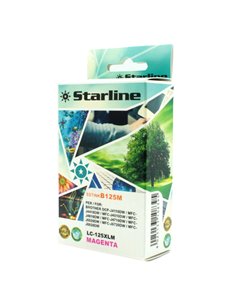 CARTUCCIA INK MAGENTA PER PRINT C/BROTHER LC 125XL M JNBR125M STARLINE INKJET COMPATIBILI
