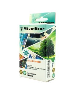 CARTUCCIA INK NERO PER PRINT C/BROTHER LC 1280 JNBR1280B STARLINE INKJET COMPATIBILI