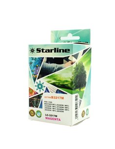 CARTUCCIA INK MAGENTA PER PRINT C/BROTHER LC3217M JNBR3217M STARLINE INKJET COMPATIBILI