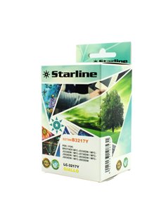 CARTUCCIA INK GIALLO PER PRINT C/BROTHER LC3217Y JNBR3217Y STARLINE INKJET COMPATIBILI
