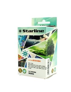CARTUCCIA INK NERO PER PRINT C/BROTHER DCP-J315W JNBR985B STARLINE INKJET COMPATIBILI