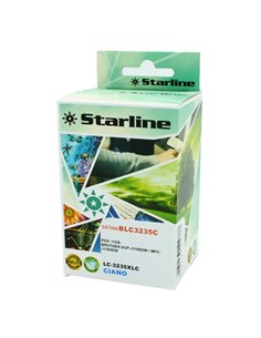 CARTUCCIA INK CIANO PER PRINT C/BROTHER LC-3235XLC JNBR3235C STARLINE INKJET COMPATIBILI