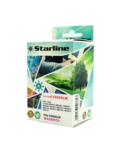 CARTUCCIA INK MAGENTA PER PRINT C/CANON PGI-1500XL M JNCA1500M STARLINE INKJET COMPATIBILI