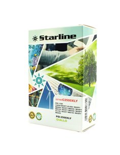 CARTUCCIA INK GIALLO PER PRINT C/CANON PGI-2500XL Y P10C2500XLYE STARLINE INKJET COMPATIBILI