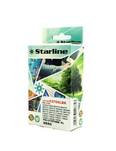CARTUCCIA INK NERO PER PRINT C/CANON PGI 570BK JNCA570B STARLINE INKJET COMPATIBILI