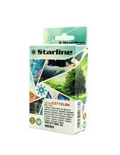CARTUCCIA INK NERO PER PRINT C/CANON CLI 571BK JNCA571B STARLINE INKJET COMPATIBILI