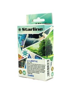 CARTUCCIA INK CIANO PER C/EPSON T0712 T0891 STYLUS D78 STYLUS S20 JNEP71C