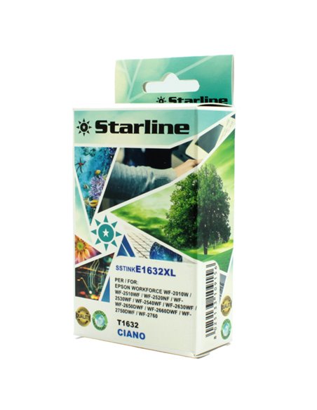 CARTUCCIA INK CIANO PER PRINT C/EPSON T1632 JNEP16C