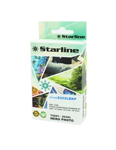 Cartuccia ink compatibile Nero Photo per Epson 202XL 13ml JNEP202PB STARLINE INKJET COMPATIBILI