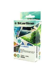 CARTUCCIA INK NERO PER PRINT C/EPSON T2431 JNEP24B STARLINE INKJET COMPATIBILI