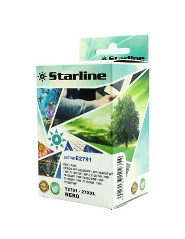 CARTUCCIA INK NERO PER PRINT C/EPSON T2791 JNEP2791B STARLINE INKJET COMPATIBILI