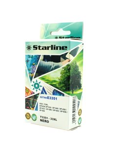 CARTUCCIA INK NERO PER PRINT C/EPSON 33XL T3351 JNEP33B STARLINE INKJET COMPATIBILI