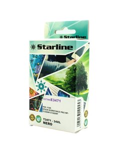 Cartuccia Ink nero per Print C/Epson T3471 JNEP34B STARLINE INKJET COMPATIBILI