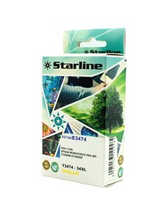 Cartuccia Ink giallo per Print C/Epson T3474 JNEP34Y STARLINE INKJET COMPATIBILI