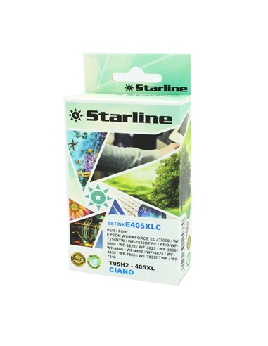 Cartuccia ink compatibile Ciano per Epson 405XL 18ml JNEP405C STARLINE INKJET COMPATIBILI