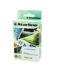 Cartuccia Ink compatbile Giallo per Epson 407 26ml JNEP407Y STARLINE INKJET COMPATIBILI