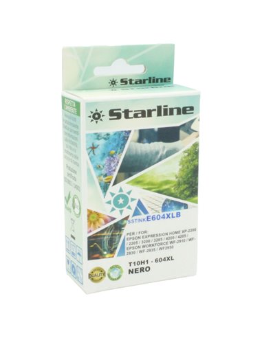 Starline Cartuccia Nero 604XL_Ananas Pag 500 JNEP604B STARLINE INKJET COMPATIBILI