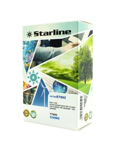 CARTUCCIA INK CIANO PER PRINT C/EPSON T7892 JNEP7892C STARLINE INKJET COMPATIBILI