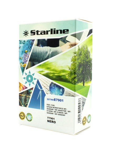 CARTUCCIA INK NERO PER PRINT C/EPSON T7901 JNEP79B STARLINE INKJET COMPATIBILI