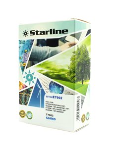 CARTUCCIA INK CIANO PER PRINT C/EPSON T7902 JNEP79C STARLINE INKJET COMPATIBILI