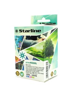 CARTUCCIA INK TRICROMIA PER PRINT C/HP 22XL JRHP22 STARLINE INKJET COMPATIBILI