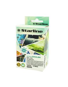Cartuccia Ink Nera per print c/HP 305XL JRHP305XLB STARLINE INKJET COMPATIBILI