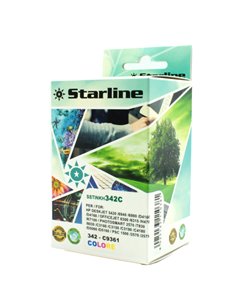 CARTUCCIA INK COLORI PER PRINT C/HP 342C JRHP342 STARLINE INKJET COMPATIBILI