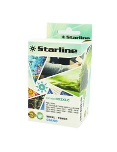 CARTUCCIA INK CIANO PER PRINT C/HP 903XL JNHP903C STARLINE INKJET COMPATIBILI