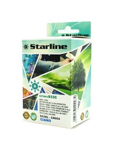 CARTUCCIA INK CIANO PER PRINT C/HP 933C CON CHIP JNHP933C STARLINE INKJET COMPATIBILI