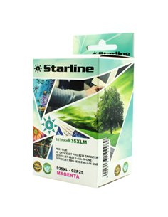 CARTUCCIA INK MAGENTA PER PRINT C/HP 935 XLM CON CHIP JNHP935M STARLINE INKJET COMPATIBILI