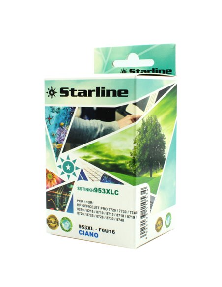 CARTUCCIA INK CIANO PER PRINT C/HP 953XL JNHP953C