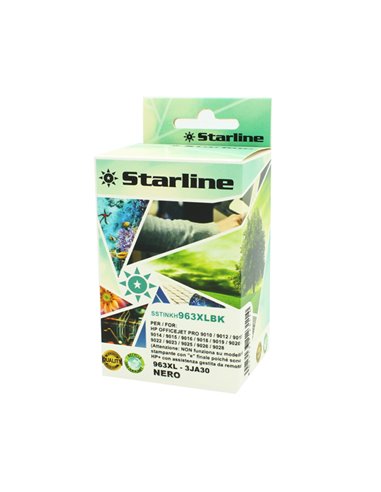 Cartuccia Ink Starline Nero HP 963 XL JRHP963B STARLINE INKJET COMPATIBILI