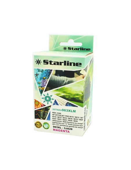 Cartuccia Ink Starline Magenta HP 963 XL JRHP963M STARLINE INKJET COMPATIBILI