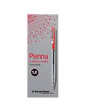 SCATOLA 20 PENNE SFERA SCATTO ROSSO 1.0mm STARLINE 5605