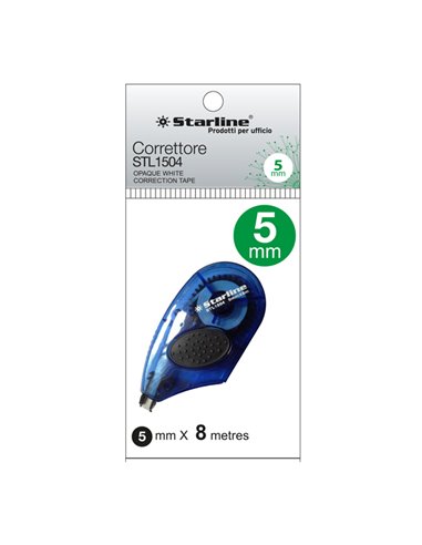 CORRETTORE A NASTRO 5MM X 8MT STARLINE STL1504.