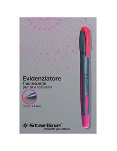 EVIDENZIATORE STARLINE FUCSIA P.SCALPELLO 1-4MM STL1640.