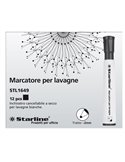 Marcatore per lavagne punta tonda 2mm nero Starline STL1649.