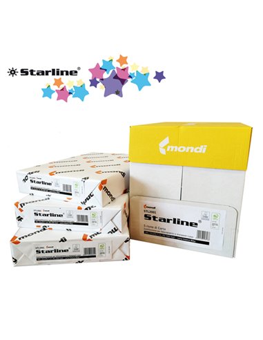 Mini Pallet 50 risme Carta A4 80gr 500Fg Bianca STARLINE (max 1 mini pallet) STL2003 MINIPALLET STARLINE 70/80gr BIANCA