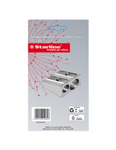 BLISTER 1 TEMPERAMATITE 2 FORI IN METALLO STARLINE STL2305.
