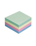 CUBO BIGLIETTI ADESIVI ASSORT.TENUE 75X75mm 400fg 70gr Starline Q900055