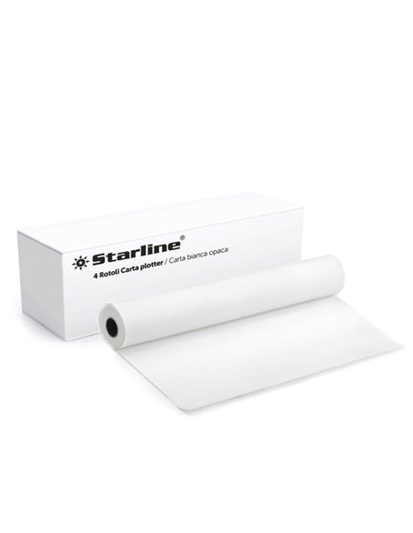 CARTA PLOTTER 914mm x 50m 90GR INKJET Starline STL2530
