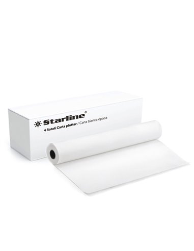 CARTA PLOTTER 610mm x 50m 90GR INKJET Starline STL2532