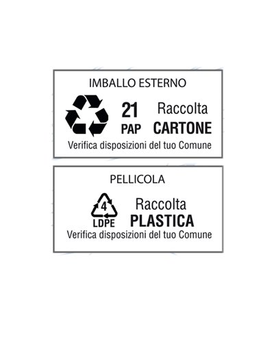 Etichetta adesiva bianca 100fg A4 37,5x23,5mm (60et/fg) angoli tondi STARLINE X210ODA402 STARLINE ETICHETTE CARTA COPY-LASER-...