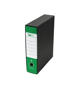 Registratore STARBOX f.to protocollo dorso 8cm verde STARLINE/sfuso STL4002 SFUSO STARLINE REGISTRATORI A LEVA