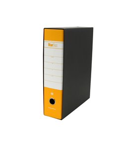 Registratore STARBOX f.to protocollo dorso 8cm giallo STARLINE 0201929.GI